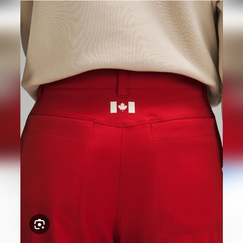 New Lululemon Carpenter pants,Team Canada,Limited Edition - Picture 5 of 16